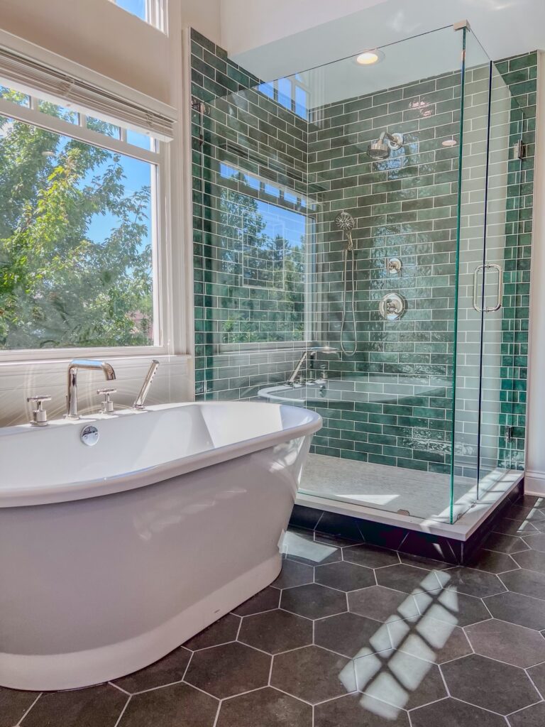 mathews construction company, custom bathroom remodeling, north aurora, il